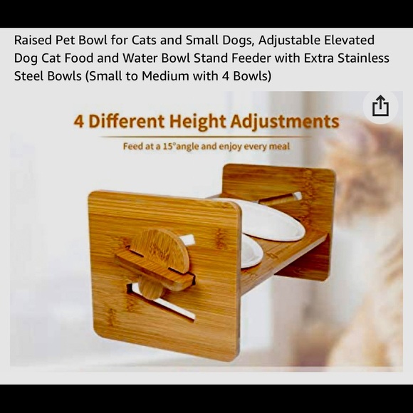 Small dog platform feeder - Picture 8 of 14